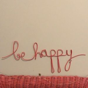 Be Happy decor